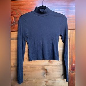 NWT AE Mock Neck Long Sleeve